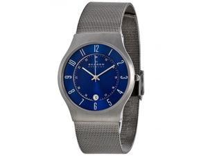 Men's Skagen Titanium Thin Mesh Band Watch 233XLTTN Men's Skagen Titanium Thin Mesh Band Watch 233XLTTN