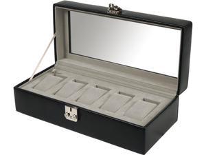 Wolf Designs 5 PC Watch Storage Box Wolf Designs 5 PC Watch Storage Box