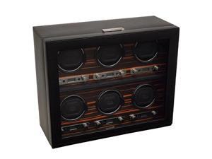 Wolf Designs Roadster 6 Module Watch Winder with Cover Wolf Designs Roadster 6 Module Watch Winder with Cover