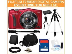 Fujifilm FinePix F750EXR Digital Camera, Everything You Need Kit, 16228252 Fujifilm FinePix F750EXR Digital Camera, Everything You Need Kit, 16228252