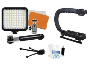 Video Camera Camcorder LED Light Grip Kit for Panasonic HDC-Z10000 HC-X920 HDC-TM200 HDC-SD200 Video Camera Camcorder LED Light Grip Kit for Panasonic HDC-Z10000 HC-X920 HDC-TM200 HDC-SD200
