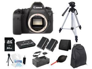 Canon 6D DSLR Camera Body + 64GB Tripod/Backpack Holiday Accessory Bundle Kit Canon 6D DSLR Camera Body + 64GB Tripod/Backpack Holiday Accessory Bundle Kit