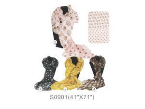 12 PCS Wholesale Fashion Skull Crown Large Soft Shawl Scarf Wrap Long Stole Two-Tone. S0901 12 PCS Wholesale Fashion Skull Crown Large Soft Shawl Scarf Wrap Long Stole Two-Tone. S0901