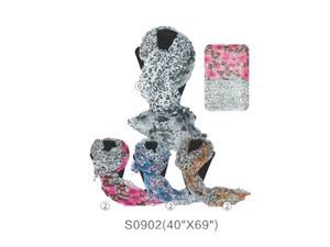 12 PCS Wholesale Leopard Cheetah Animal Print Shawl Scarf Scarves Wrap Stole Two-Tone. S0902 12 PCS Wholesale Leopard Cheetah Animal Print Shawl Scarf Scarves Wrap Stole Two-Tone. S0902