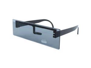MLC Eyewear Rimless Techno 87mm Party Sunglasses in Black MLC Eyewear Rimless Techno 87mm Party Sunglasses in Black