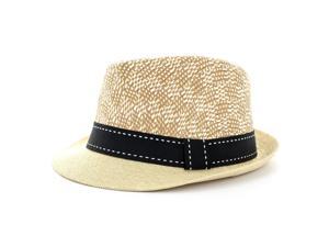 Faddism Fashion Fedora Hat in Beige Faddism Fashion Fedora Hat in Beige