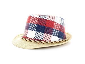 Faddism Fashion Fedora Hat in Red Faddism Fashion Fedora Hat in Red