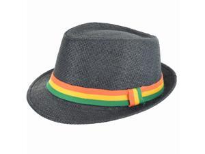 Faddism Fashion Fedora Hat in Black Faddism Fashion Fedora Hat in Black