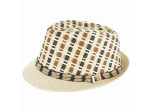 Faddism Fashion Fedora Hat in Brown Faddism Fashion Fedora Hat in Brown
