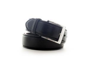 Faddism Men's Genuine Leather Belt - Black Large Faddism Men's Genuine Leather Belt - Black Large