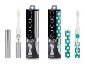 Cenoire Eluo Sonic Toothbrush 2-Pack Bundle (Silver & Polka Dot) Cenoire Eluo Sonic Toothbrush 2-Pack Bundle (Silver & Polka Dot)