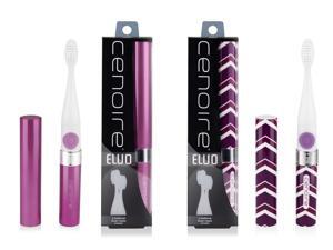 Cenoire Eluo Sonic Toothbrush 2-Pack Bundle (Lavender & Chevron) Cenoire Eluo Sonic Toothbrush 2-Pack Bundle (Lavender & Chevron)