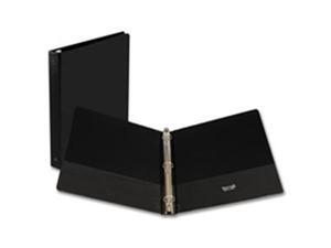 Samsill Corporation SAM11600 Round Ring Binder- 2 in. Capacity- 11in.x8-.50in.- Black Samsill Corporation SAM11600 Round Ring Binder- 2 in. Capacity- 11in.x8-.50in.- Black