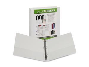 Samsill Corporation SAM18557 3-Ring Vue Binder- 1-.50in. Capacity- 11in.x8-.50in.- White Samsill Corporation SAM18557 3-Ring Vue Binder- 1-.50in. Capacity- 11in.x8-.50in.- White