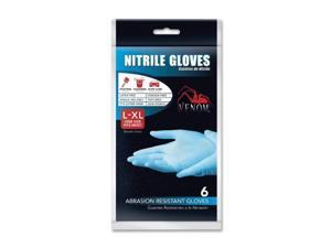 Disposable Gloves Nitrile Latex-free L/XL 6/PK Blue Disposable Gloves Nitrile Latex-free L/XL 6/PK Blue