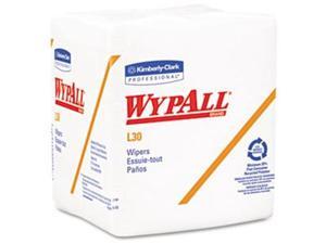 Kimberly-Clark 05812PK - Wypall L30 Light Duty Wipers - 12.50" Width x 12" Length - 90pcs - White Kimberly-Clark 05812PK - Wypall L30 Light Duty Wipers - 12.50" Width x 12" Length - 90pcs - White