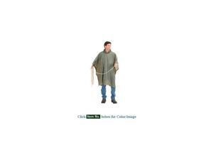 PONCHO, VINYL GREEN PONCHO, VINYL GREEN