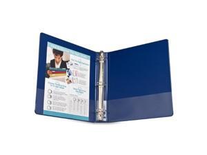 Round Ring Binder w/ Pockets 1-1/2" Dark Blue Round Ring Binder w/ Pockets 1-1/2" Dark Blue