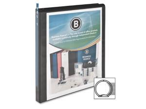 View Binder w/ 2 Inside Pockets 1/2" Capacity Black View Binder w/ 2 Inside Pockets 1/2" Capacity Black