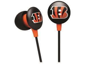 iHip NFF10200CBE NFL Cincinnati Bengals Mini Ear Buds, Orange/Black iHip NFF10200CBE NFL Cincinnati Bengals Mini Ear Buds, Orange/Black