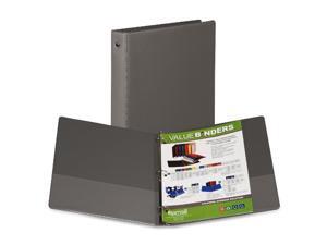 Samsill Corporation SAM11311 3-Ring Binder- w-Pckts- Vinyl- 200 SH Cap.- 1in.- 24-CT- Gray Samsill Corporation SAM11311 3-Ring Binder- w-Pckts- Vinyl- 200 SH Cap.- 1in.- 24-CT- Gray