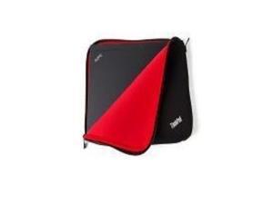 Lenovo Carrying Case (Sleeve) for 12" Notebook - Black, Red Lenovo Carrying Case (Sleeve) for 12" Notebook - Black, Red