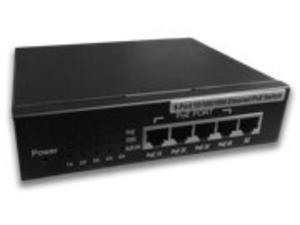 Grandtec 5-Port Gigabit PoE/PoE Switch Grandtec 5-Port Gigabit PoE/PoE Switch