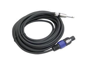 Pyle Model PPSJ50 50 feet 12 Gauge Professional Speaker Cable Speakon to 1/4" Pyle Model PPSJ50 50 feet 12 Gauge Professional Speaker Cable Speakon to 1/4"