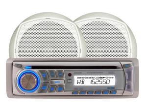 Dual AMCP400W Marine CD Receiver with Weatherband Tuner Dual AMCP400W Marine CD Receiver with Weatherband Tuner