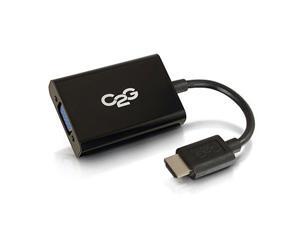 C2G 41351 HDMI® MALE TO VGA AND STEREO AUDIO FEMALE ADAPTER CONVERTER DONGLE C2G 41351 HDMI® MALE TO VGA AND STEREO AUDIO FEMALE ADAPTER CONVERTER DONGLE