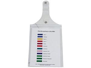 Magnetic Hanging Shop Ticket Holders Clear 75" 6 x 9 15/Box Magnetic Hanging Shop Ticket Holders Clear 75" 6 x 9 15/Box