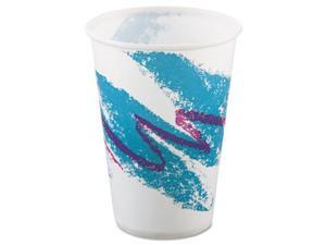 Jazz Waxed Paper Cold Cups, 10 oz., Rolled Rim, 100/Pack Jazz Waxed Paper Cold Cups, 10 oz., Rolled Rim, 100/Pack