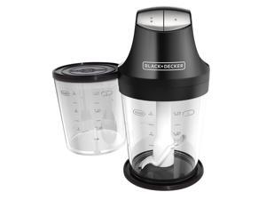 Black & Decker PS1000B Black 3-cup Ergo Chopper With 2 Nestable Bowls Black & Decker PS1000B Black 3-cup Ergo Chopper With 2 Nestable Bowls