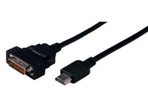 QVS 3-Meter Premium HDMI Male to DVI Male HDTV Digital Video Swivel Cable QVS 3-Meter Premium HDMI Male to DVI Male HDTV Digital Video Swivel Cable