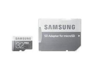 SAMSUNG EVO Plus 32GB microSDHC Memory Card w/ Adapter Model MB-MC32DA/AM SAMSUNG EVO Plus 32GB microSDHC Memory Card w/ Adapter Model MB-MC32DA/AM