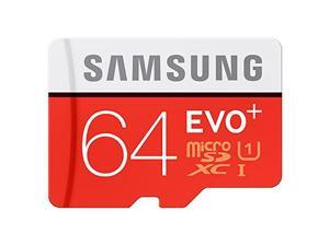 SAMSUNG EVO Plus 64GB microSDHC Memory Card w/ Adapter Model MB-MC64DA/AM SAMSUNG EVO Plus 64GB microSDHC Memory Card w/ Adapter Model MB-MC64DA/AM