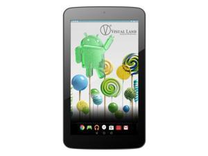 Visual Land ME7QSWC16GBBLK Quad Core 1 GB Memory 16 GB Flash Storage 7.0" Tablet Android 5.0 (Lollipop) Visual Land ME7QSWC16GBBLK Quad Core 1 GB Memory 16 GB Flash Storage 7.0" Tablet Android 5.0 (Lollipop)