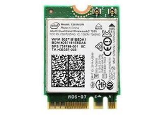 Intel 7265 IEEE 802.11ac Bluetooth 4.0 - Wi-Fi / Bluetooth Combo Adapter - 7265.NGWWB.W Intel 7265 IEEE 802.11ac Bluetooth 4.0 - Wi-Fi / Bluetooth Combo Adapter - 7265.NGWWB.W