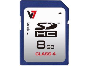V7 VASDH8GCL4R-1N 8 GB Secure Digital High Capacity (SDHC) - 1 Card - Retail V7 VASDH8GCL4R-1N 8 GB Secure Digital High Capacity (SDHC) - 1 Card - Retail