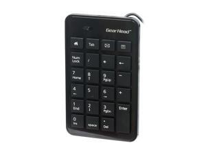 Gear Head 23-Key Numeric USB Keypad Gear Head 23-Key Numeric USB Keypad
