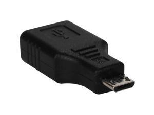 QVS Micro-USB Male to USB-A Female OTG Adaptor for Smartphone or Tablet QVS Micro-USB Male to USB-A Female OTG Adaptor for Smartphone or Tablet