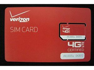 Verizon VMOVESIMXBK2FHW VZNCEL SIM 2FF 4G LTE Verizon VMOVESIMXBK2FHW VZNCEL SIM 2FF 4G LTE