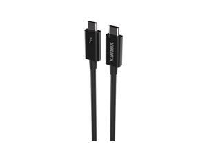 Kanex K158-1040-BK3F Usb Cable - Usb Type C (M) To Usb Type C (M) - 3.3 Ft ( Usb 3.1 Gen2 / Thunderbolt 3 ) - Reversible C Connector Kanex K158-1040-BK3F Usb Cable - Usb Type C (M) To Usb Type C (M) - 3.3 Ft ( Usb 3.1 Gen2 / Thunderbolt 3 ) - Reversible C Connector