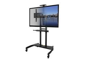 Kanto MTM82PL Mobile TV Mount with Adjustable Shelf for 50-inch to 82-inch TVs Kanto MTM82PL Mobile TV Mount with Adjustable Shelf for 50-inch to 82-inch TVs