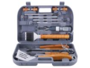 Mr. Bar.B.Q 12 Piece Stainless Steel Tool Set with Bonus Electronic Barbecue Fork - 12 Piece(s) - 1 x Spatula - 1 x Fork - 1 x Tong - Barbecue Grill, Cooking - Plastic, Stainless Steel - Stainless Ste Mr. Bar.B.Q 12 Piece Stainless Steel Tool Set with Bonus Electronic Barbecue Fork - 12 Piece(s) - 1 x Spatula - 1 x Fork - 1 x Tong - Barbecue Grill, Cooking - Plastic, Stainless Steel - Stainless Ste