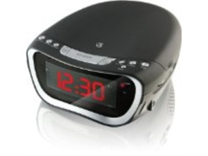 GPX CC312B AM/FM Clock Radio with Dual Alarms and Top Load CD Player - Black GPX CC312B AM/FM Clock Radio with Dual Alarms and Top Load CD Player - Black