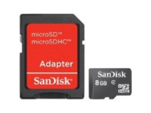 New - SanDisk 8GB microSD High Capacity (microSDHC) - BX0256 New - SanDisk 8GB microSD High Capacity (microSDHC) - BX0256