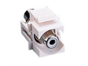 C2G - 03822 - Snap-In White RCA Keystone Module White C2G - 03822 - Snap-In White RCA Keystone Module White