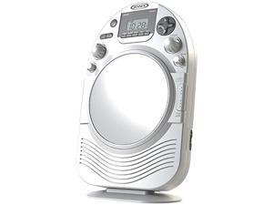 Jensen Jcr525 White Shower Radio Am/Fm Stereo Cd Player Jensen Jcr525 White Shower Radio Am/Fm Stereo Cd Player