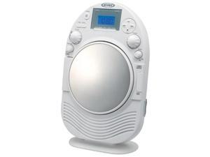 Jensen JCR525 AM/FM Stereo Shower Radio with CD Slot Jensen JCR525 AM/FM Stereo Shower Radio with CD Slot